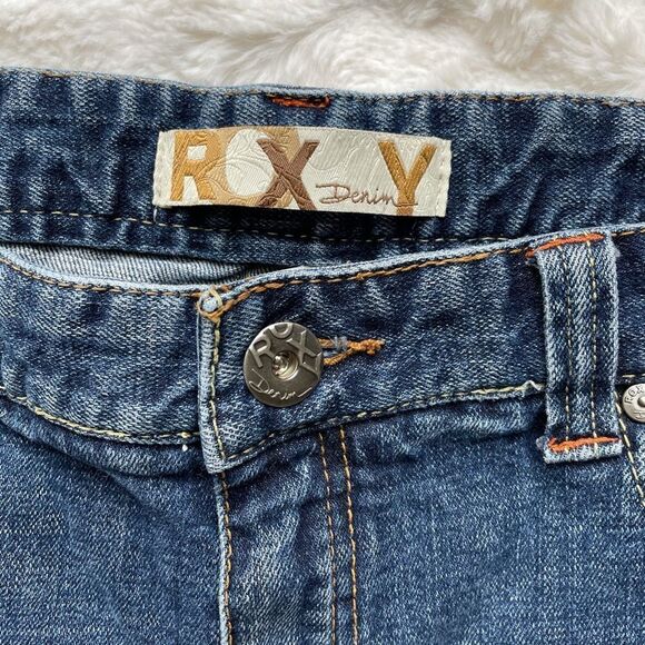 Roxy Denim Flap Pockets Capri - Women’s 13 - Picture 3 of 6